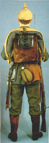 1914 Soldat, Back View